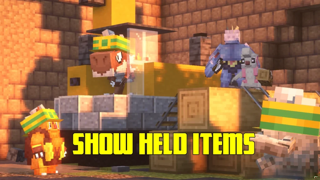 Show Held Items Mod